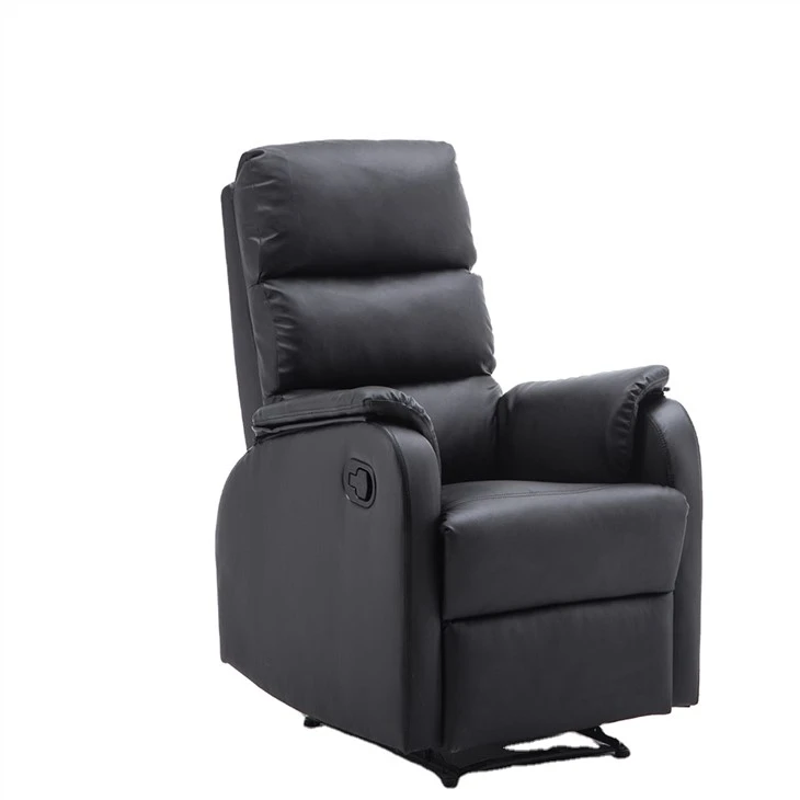 Enkel PU-lädersoffa