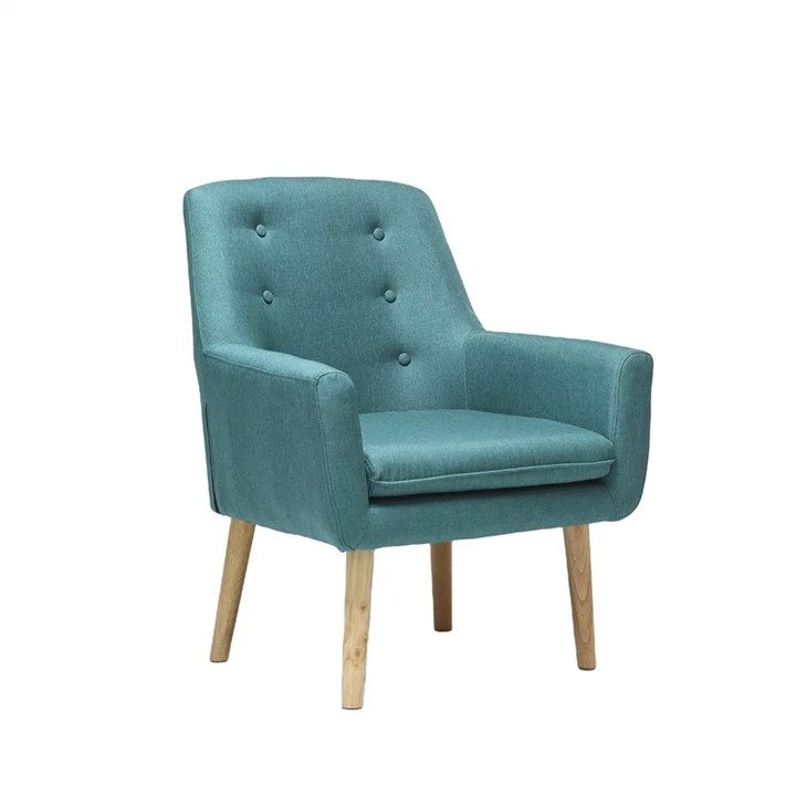 Nydesignad fåtölj med sits i bomull