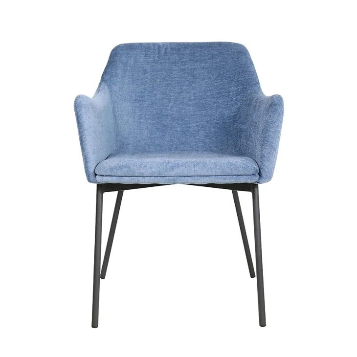 Fashionabla nydesignade matstol i sammet