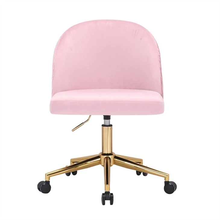 Armless tyg skrivbordsstol