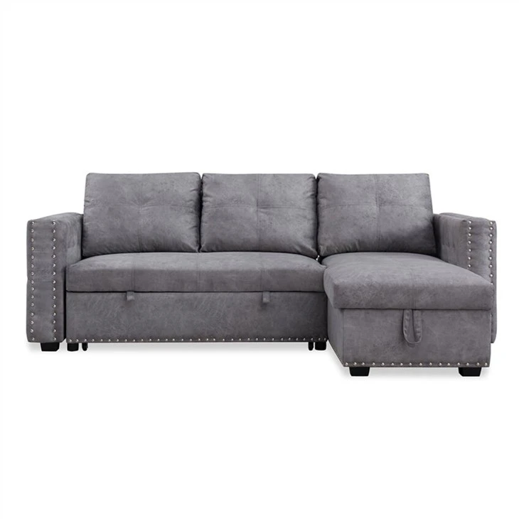 PU Storage Vändbar Hörnsoffa