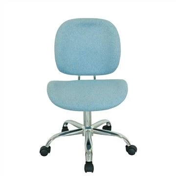 Ergonomisk design Höjdjusterbar blå kontorsstol