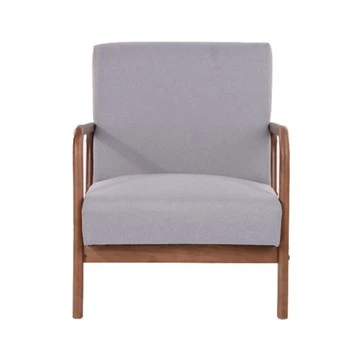 Fritidsstol Mid Century Wood med armar