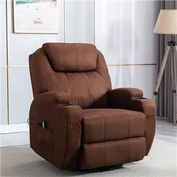 Liggsoffa med massage och värmefunktion